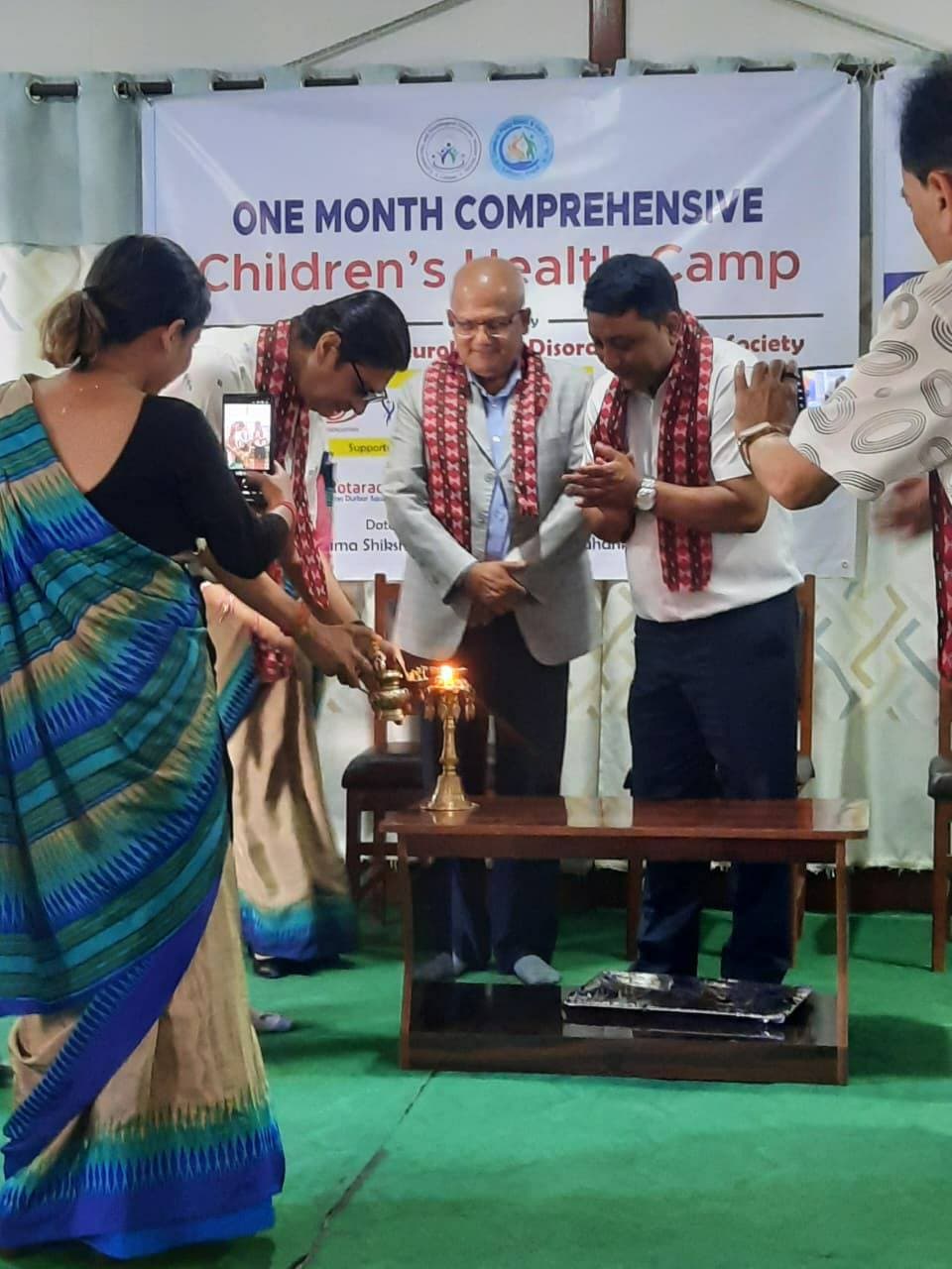 2nd day-One-Month Comprehensive Children’s Health Camp